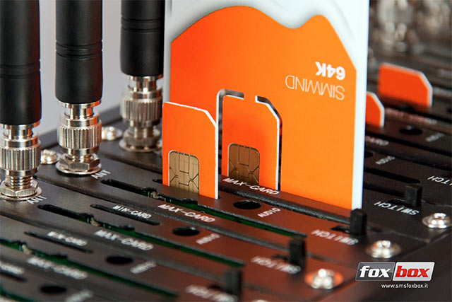 FoxBox RACK SIM cards Detail
